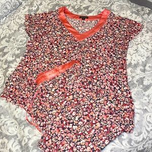 Beautiful Floral Pajama Set